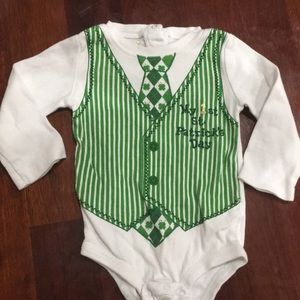 St Patrick’s day onesie for 12mo old
